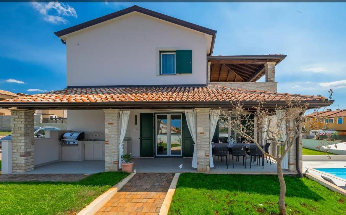 Villa Victoria Istra - Heated Pool Nova Vas  المظهر الخارجي الصورة
