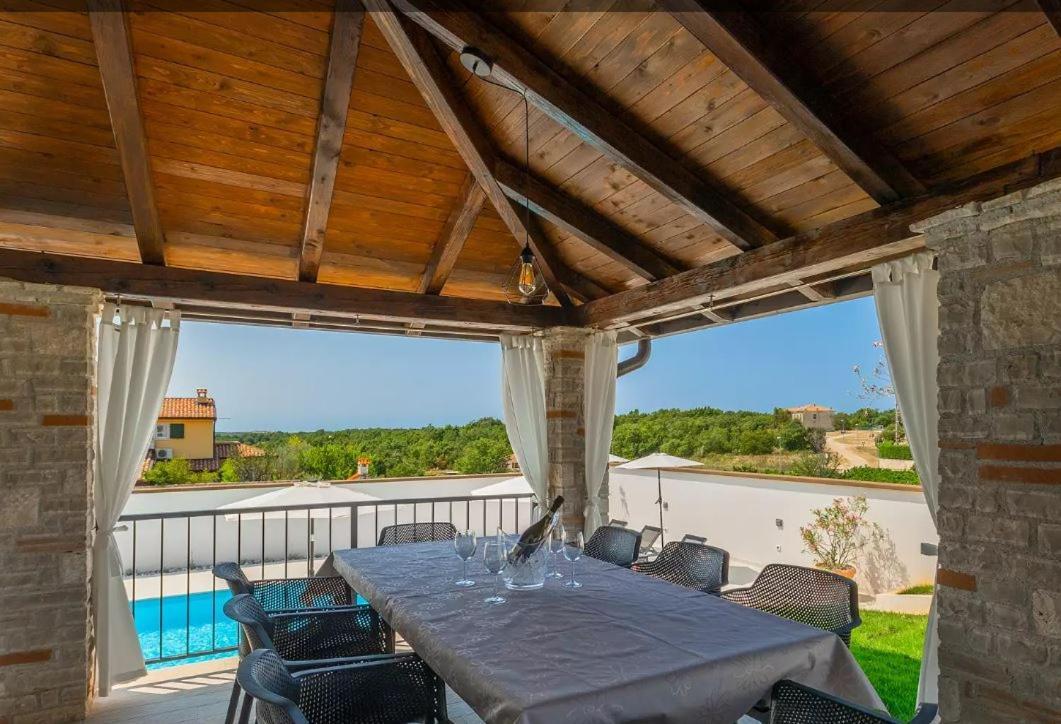 Villa Victoria Istra - Heated Pool Nova Vas  المظهر الخارجي الصورة